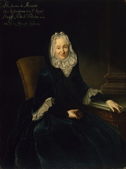Madame Marte de Rocoulle, c.1735 à Antoine Pesne