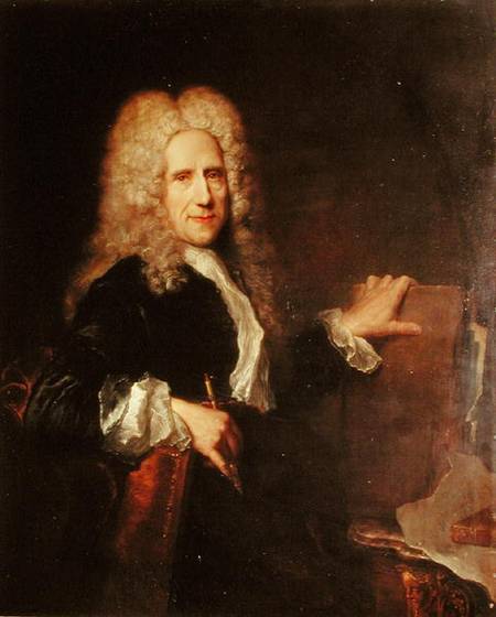 Portrait of Jean Mariette (1660-1742) à Antoine Pesne