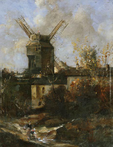 The Moulin de la Galette, Montmartre