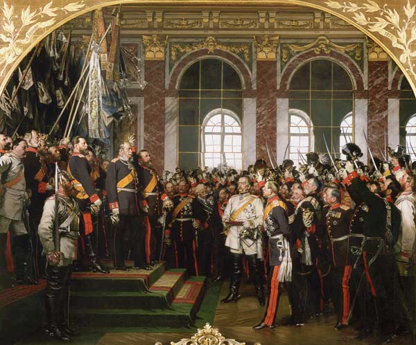 Proclamation du Kaiser à Versailles à Anton Alexander von Werner