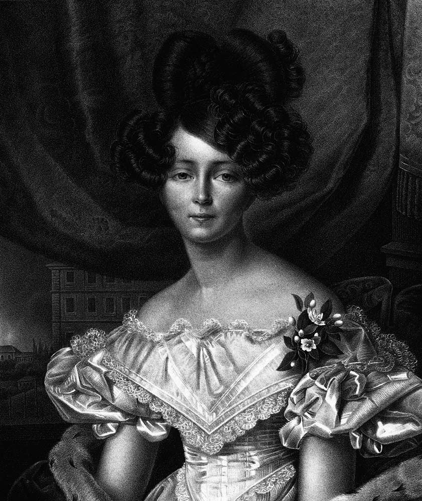 Augusta of Saxe-Weimar-Eisenach as Princess of Prussia à Anton Alexander von Werner