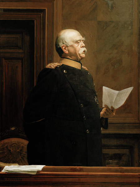 Bismarck in Bundesrat à Anton Alexander von Werner