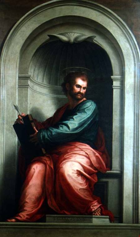 St. Mark the Evangelist (copy of a painting by Fra Bartolommeo) à Anton Domenico Gabbiani