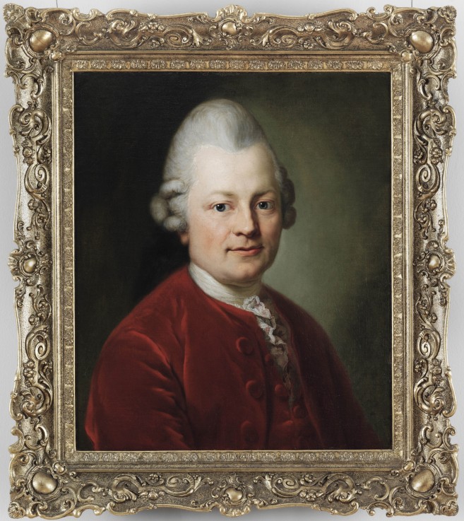 Portrait of Gotthold Ephraim Lessing (1729-1781) à Anton Graff