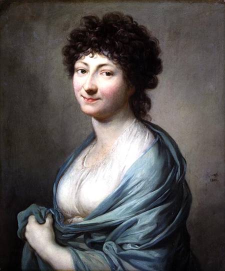 The Daughter: Portrait of Caroline Susanne Graff (b.1781) à Anton Graff