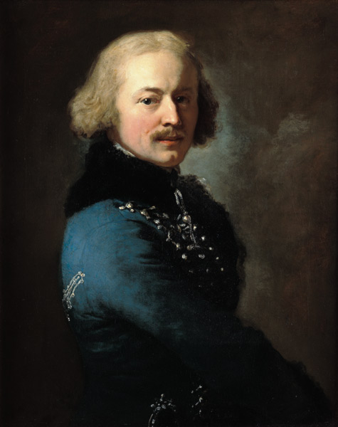 portrait de Charles Guillaume Ferdinand von Funck. à Anton Graff