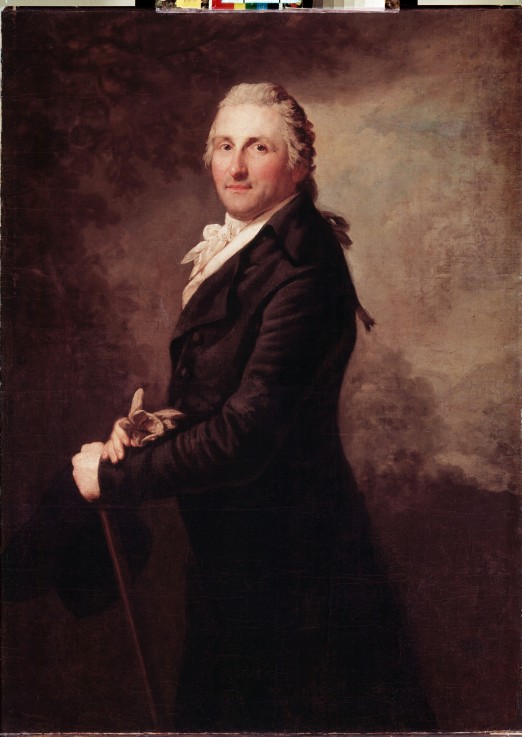 Portrait of George Leopold de Gogul à Anton Graff