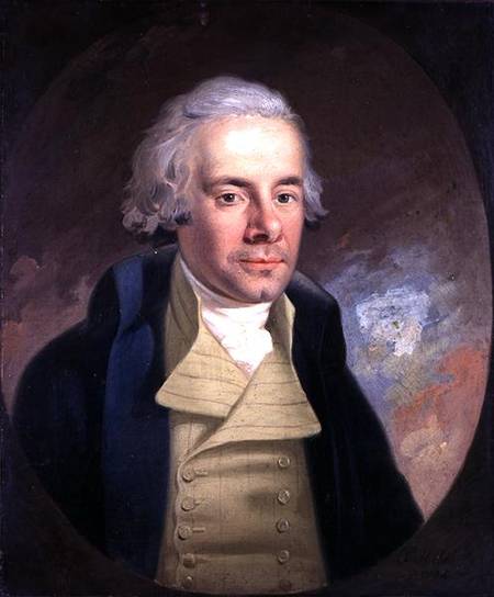 Portrait of William Wilberforce (1759-1833) à Anton Hickel