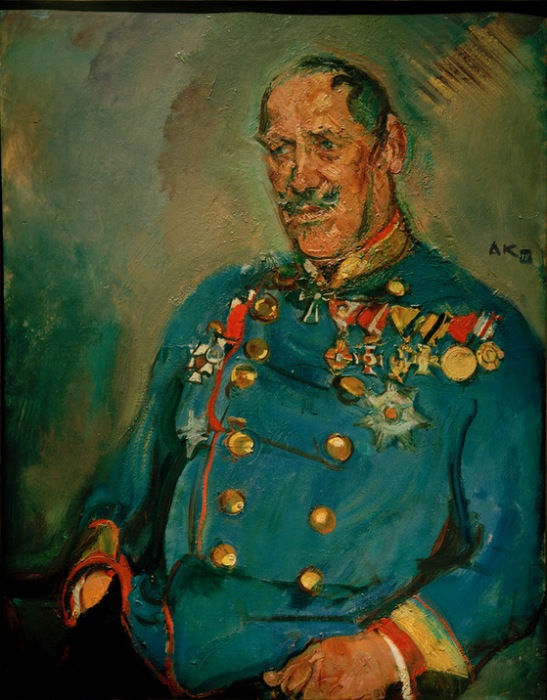 Portrait General Seibt à Anton Kolig