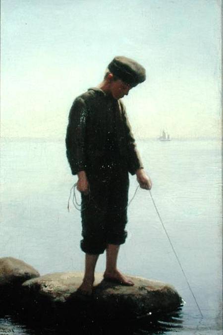 The Young Fisherman à Anton Laurids Johannes Dorph