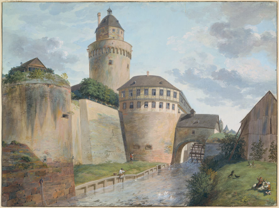 Der ehemalige Schneidwall (Festungswerk) à Anton Radl