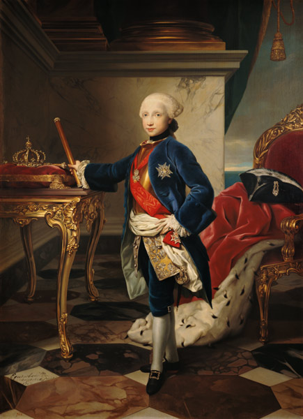 Ferdinand IV, Roi de Naples à Anton Raffael Mengs