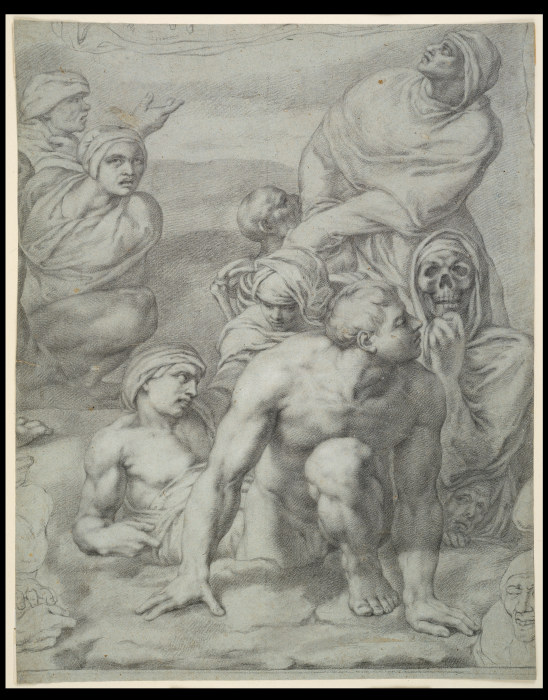 Group of Risen Dead from Michelangelo’s “Last Judgement” à Anton Raphael Mengs
