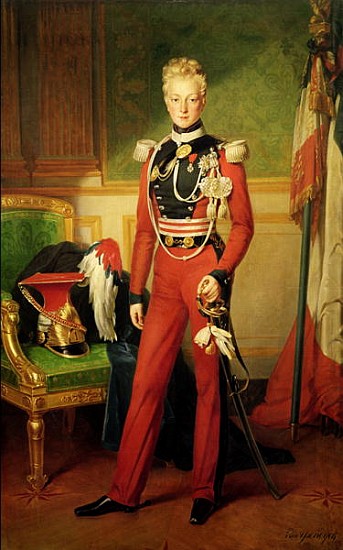 Louis-Charles-Philippe of Orleans (1814-96) Duke of Nemours à Anton van Ysendyck