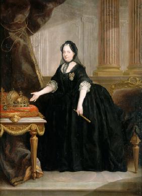 Portrait of Empress Maria Theresia of Austria (1717-1780)