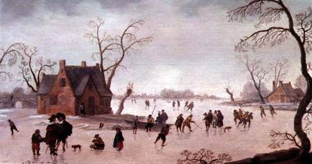 Winter Scene à Antoni Verstralen