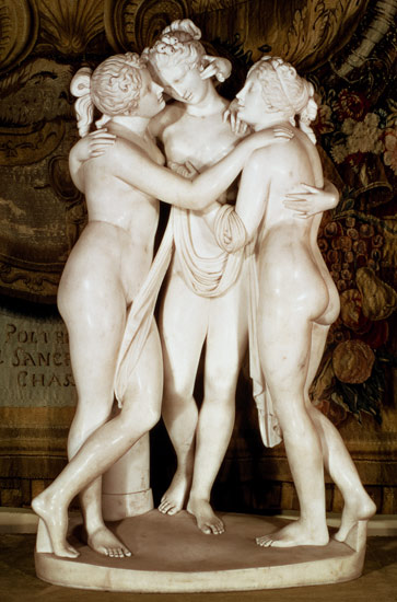 Three Graces à Antonio  Canova