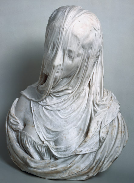 Veiled Girl à Antonio Corradini