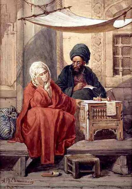 The Ottoman Scribe à Antonio de Dominici