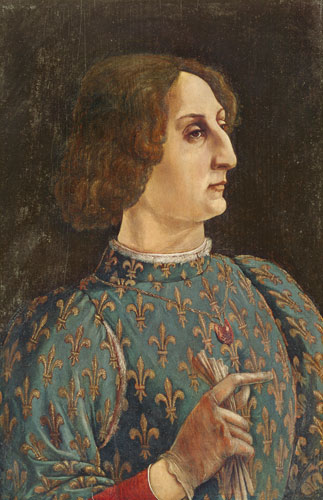 Bildnis des Galeazzo Maria Sforza à Antonio del Pollaiuolo