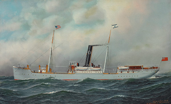 Olympia Steamship à Antonio Jacobsen