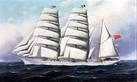 The East African in Full Sail à Antonio Jacobsen