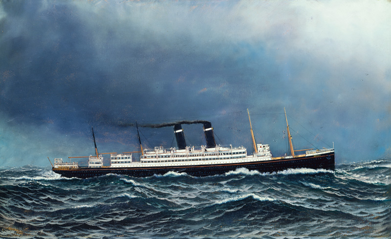 The Steamship 'Lapland' à Antonio Jacobson