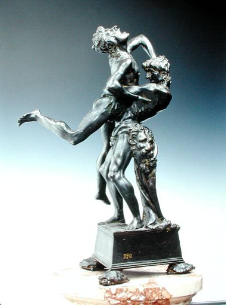 Hercules and Antaeus à Antonio Pollaiolo