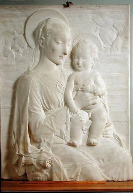 Madonna and Child à Antonio Rossellino
