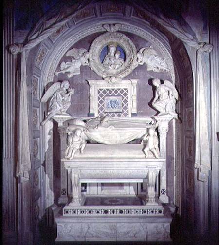 The Tomb of the Cardinal of Portugal à Antonio Rossellino