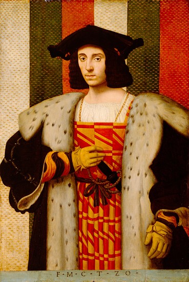 Gentleman of the Trivulzio Family à Antonio di Bernadino Contino