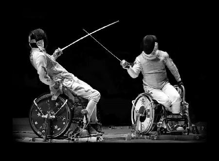 Wheelchair Fencing