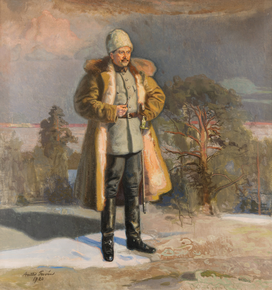 General Mannerheim watching the Battle of Tampere à Antti Faven