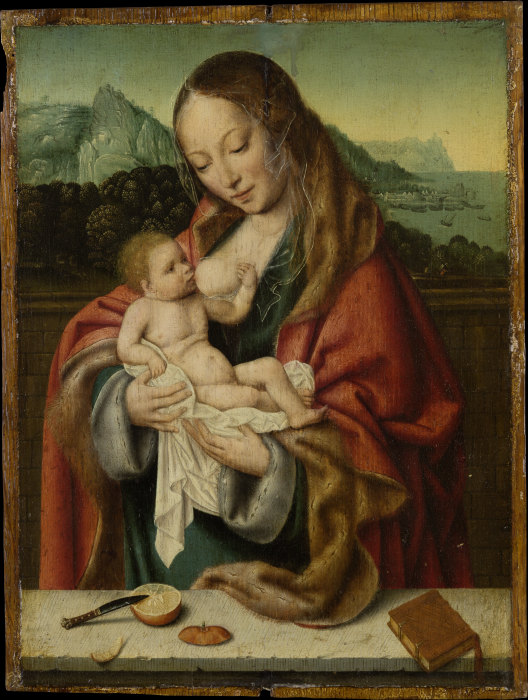 Madonna and Child à Anvers (?) Maître vers 1525