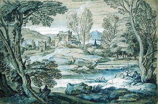 Classical landscape à Arentsz van der Cabel