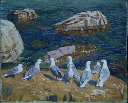Seagulls à Arkadij Aleksandrovic Rylov