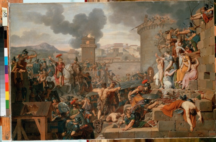 Metellus Raising the Siege à Armand Charles Caraffe