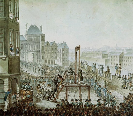 The Execution of Georges Cadoudal (1771-1804) and his Accomplices, Place de Greve, 25th June 1804 à Armand de Polignac