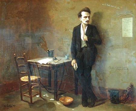 Henri Rochefort (1831-1913) in Mazas Prison à Armand-Desire Gautier
