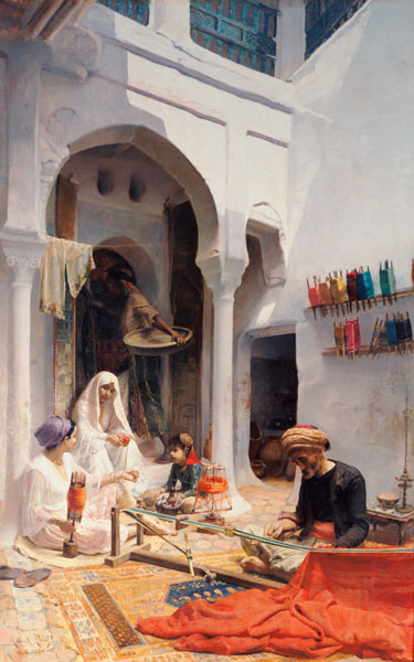 An Arab Weaver à Armand Point