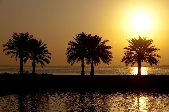 Katar - Sonnenaufgang in Doha à Arno Burgi