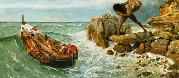 Odyssée et Polyphem. à Arnold Böcklin