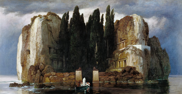 L'île aux morts V à Arnold Böcklin