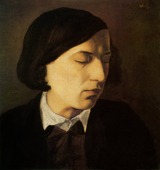 portrait d'Alexandre Michelis à Arnold Böcklin