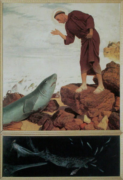 Saint Anthony Preaching to the Fish à Arnold Böcklin