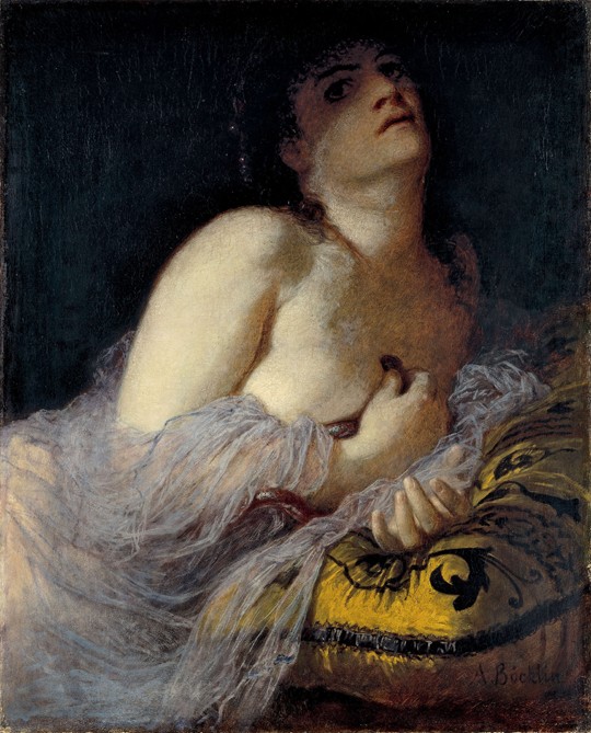 The Death of Cleopatra (first version) à Arnold Böcklin