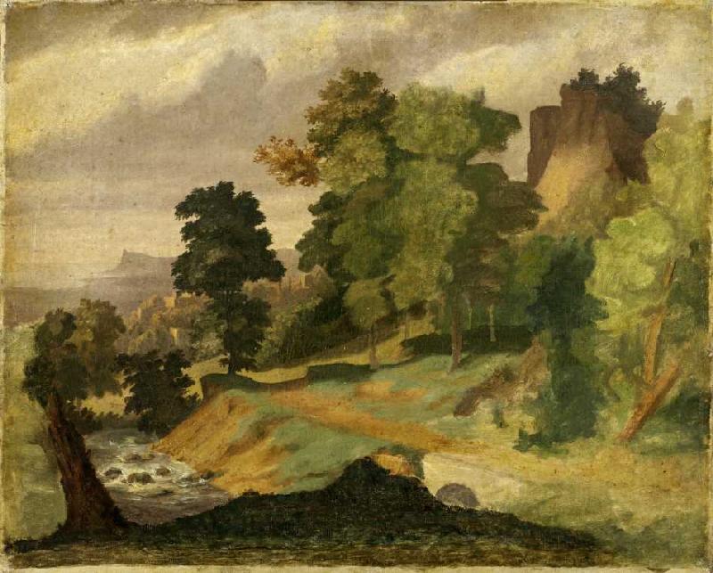 Landschaft à Arnold Böcklin