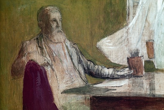 Self Portrait, 1893-95 à Arnold Böcklin