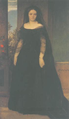 portrait de l'actrice Fanny Janauschek