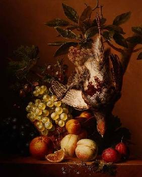 Still Life with Fruit and a Dead Partridge